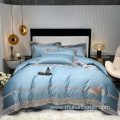 600 cotton bed sheet korean bedding set bedding